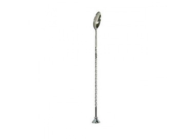 Stainless Steel Muddling Spoon With Ice Crusher 330mm