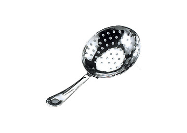 Perforated Stainless Steel Ice Scoop