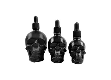 Skull Dropper Bottle Set of 3