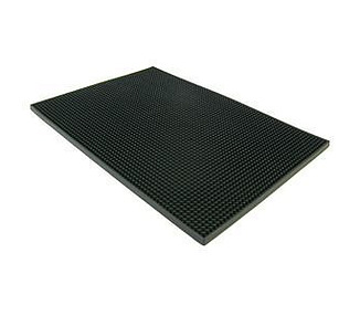 Black Rubber Bar Runner 450 x 300mm