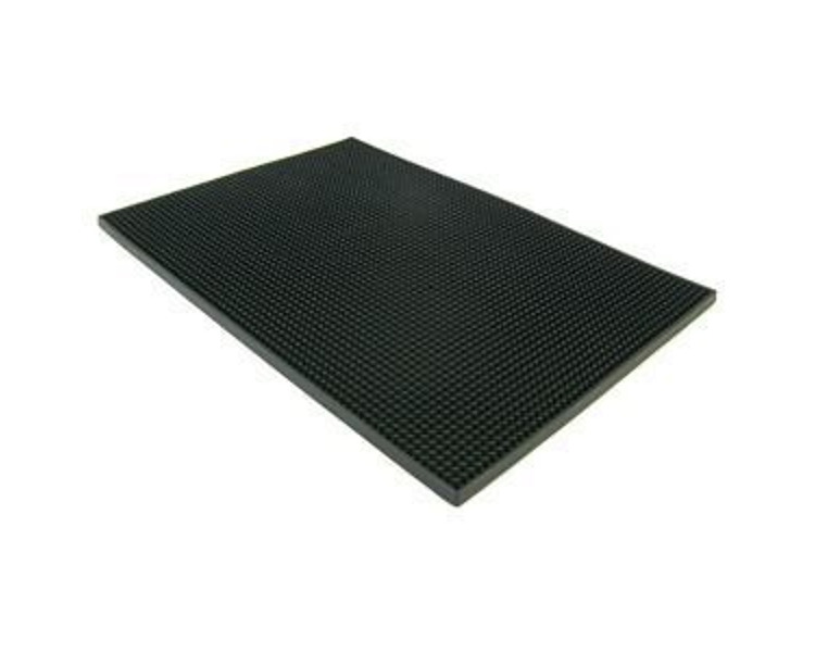 Black Rubber Bar Runner 450 x 300mm