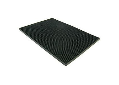 Black Rubber Bar Runner 450 x 300mm