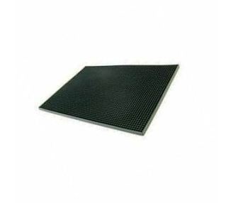 Black Rubber Bar Runner 300 x 150mm