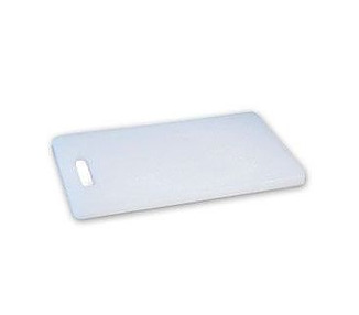 Cutting Board Bar With Handle White 355 x 205 x 12mm 6/Ctn