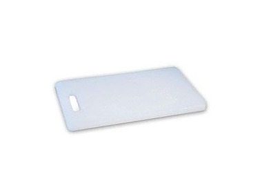 Cutting Board Bar With Handle White 355 x 205 x 12mm 6/Ctn