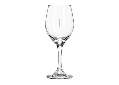 Libbey Perception White Wine 325ml With Vertical Pour Line 150/250ml 12/Ctn