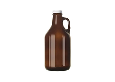 Growler With Lid Amber 946ml 12/Ctn