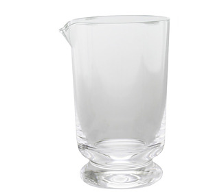 Mixing Glass Footed Base Plain 650Ml