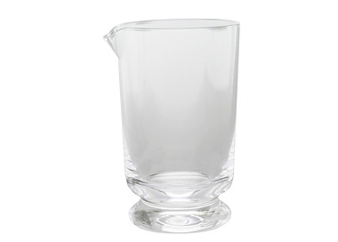 Mixing Glass Footed Base Plain 650Ml