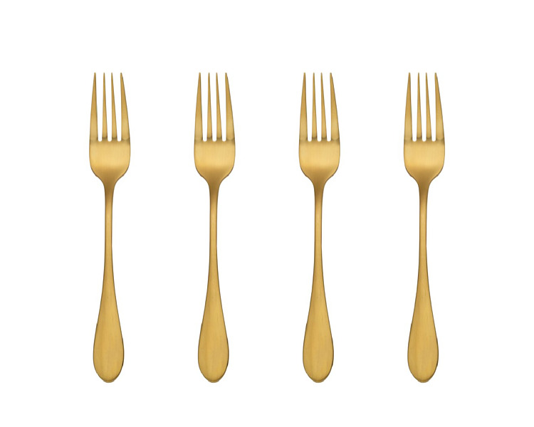 Austin Gold Table Fork 12/Pkt