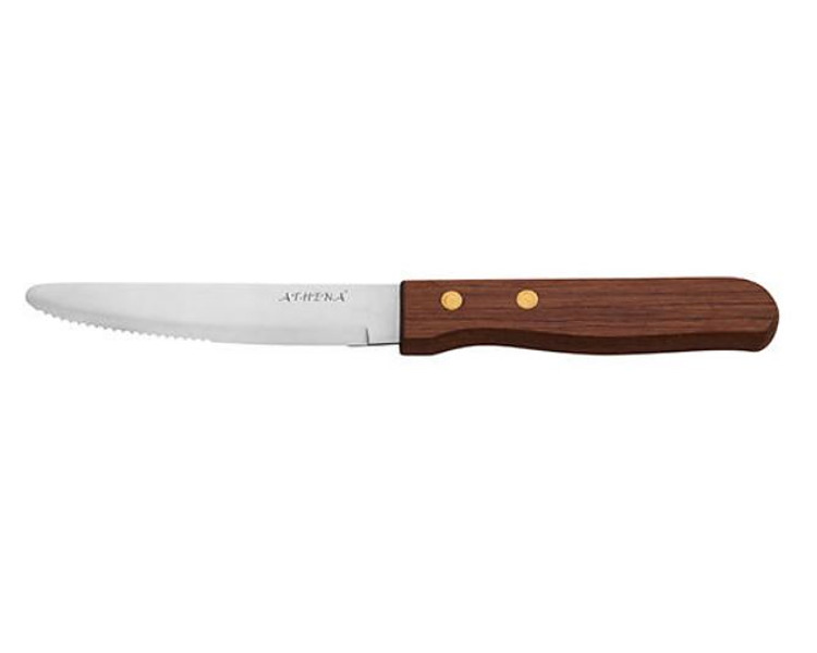 Jumbo Wood Steak Knife 223mm 10/Ctn