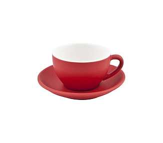 Bevande Rosso Intorno Cappuccino Cup Large 280ml 6/Pkt