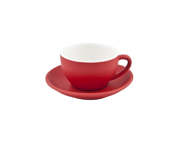 Bevande Rosso Intorno Cappuccino Cup Large 280ml 6/Pkt