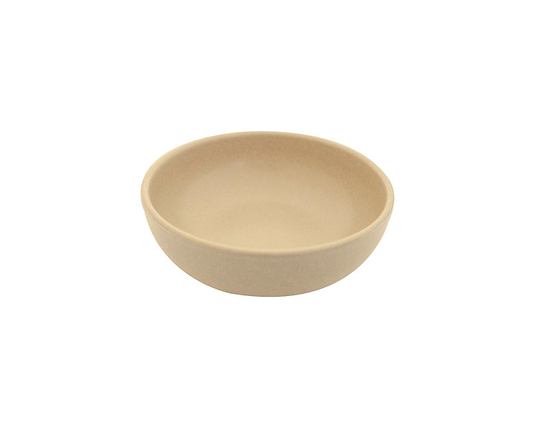 Eclipse Uno Taupe Round Bowl 125mm 6/Ctn