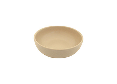 Eclipse Uno Taupe Round Bowl 125mm 6/Ctn