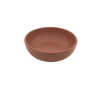 Eclipse Uno Brown Round Bowl 125mm 6/Ctn