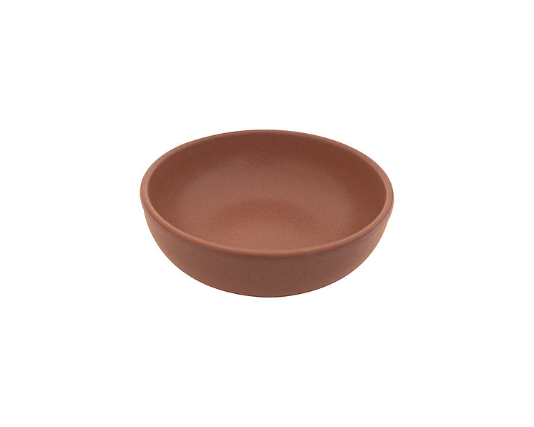 Eclipse Uno Brown Round Bowl 125mm 6/Ctn