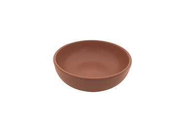 Eclipse Uno Brown Round Bowl 125mm 6/Ctn