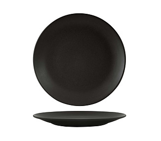 Zuma Charcoal Coupe Plate 260mm 6/Pkt