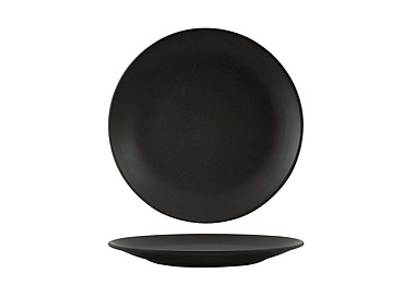 Zuma Charcoal Coupe Plate 260mm 6/Pkt