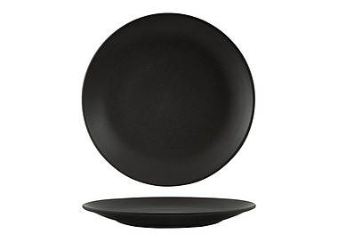 Zuma Charcoal Coupe Plate 280mm 6/Pkt