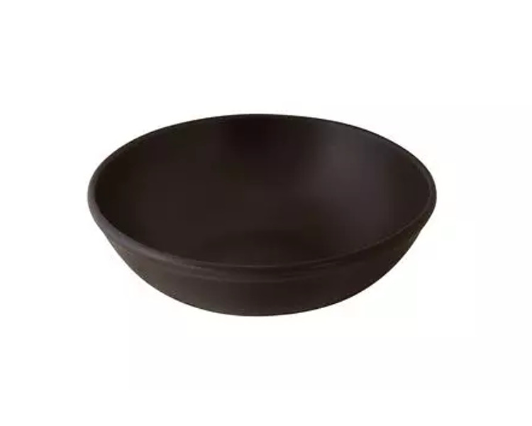 Zuma Charcoal Round Bowl 195mm 6/Pkt