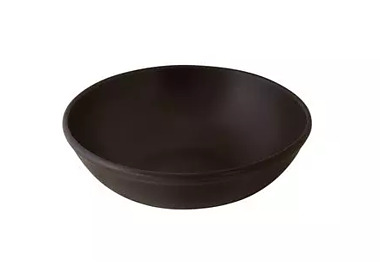 Zuma Charcoal Round Bowl 195mm 6/Pkt