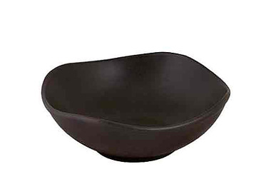 Zuma Charcoal Organic Shaped Bowl 170mm 3/Pkt