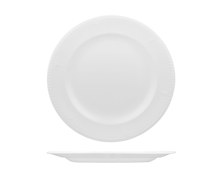 Churchill Buckingham Plate White 280mm 12/Ctn