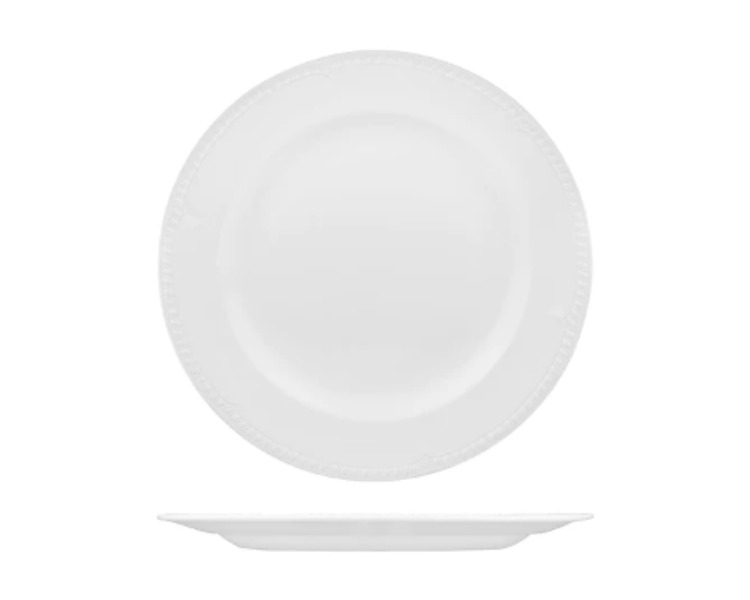 Churchill Buckingham Plate White 305mm 12/Ctn