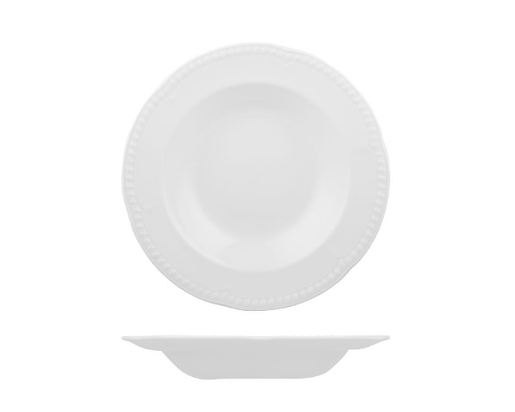 Churchill Buckingham Soup Bowl White 230mm 24/Ctn