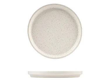 Luzerne Dune Stackable Round Plate Shell 200mm 6/Pkt