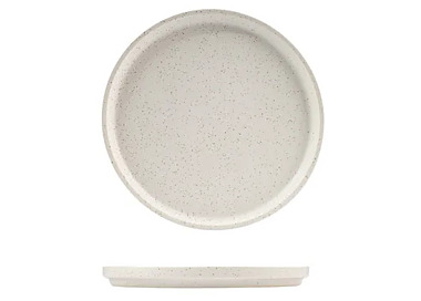 Luzerne Dune Stackable Round Plate Shell 235mm 3/Pkt