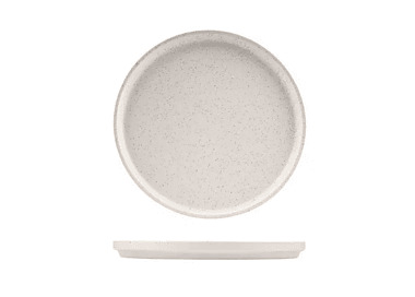 Luzerne Dune Stackable Round Plate Shell 270mm 3/Pkt