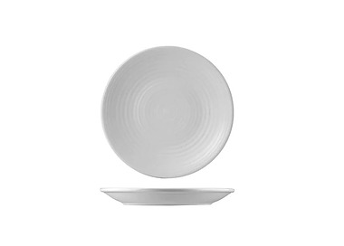 Dudson Round Coupe Plate Pearl 162mm 6/Ctn