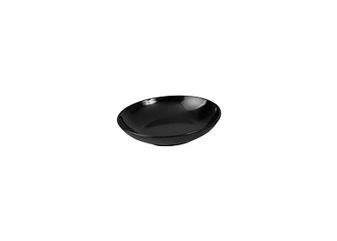 Black Melamine Sauce Dish 70mm 24/Pkt