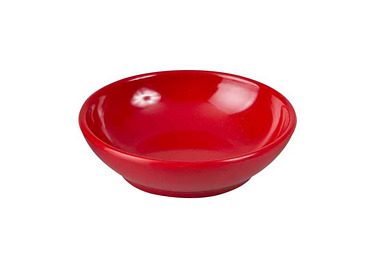 Melamine Sauce Dish Red 24/Pkt