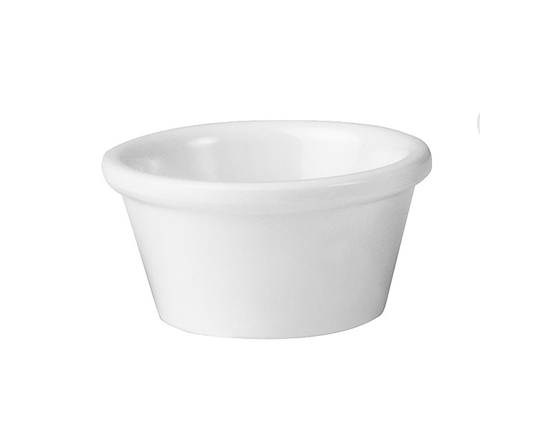 White Melamine Ramekin 63mm 45ml 72/Ctn