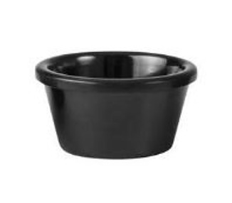 Black Melamine Ramekin 72mm 60ml 72/Ctn