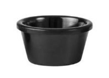 Black Melamine Ramekin 72mm 60ml 72/Ctn