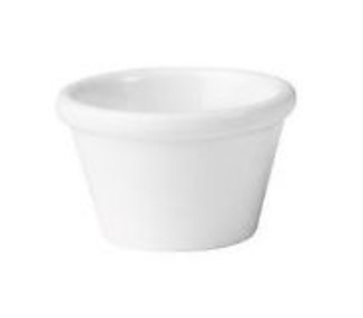 White Melamine Ramekin 72mm 60ml 72/Ctn