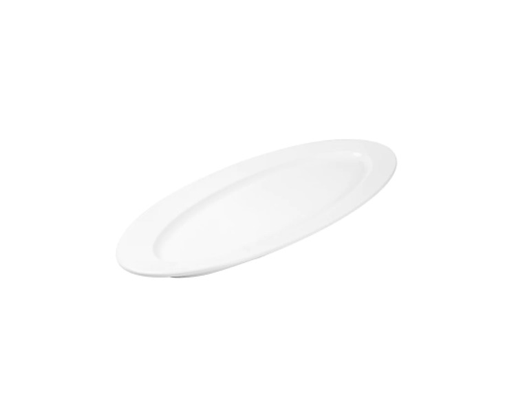 White Melamine Fish Platter 710 x 285mm 3/Pkt