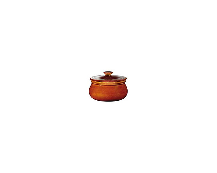 Art De Cuisine Brown Rustics Casserole With Cover 227ml 6/Ctn