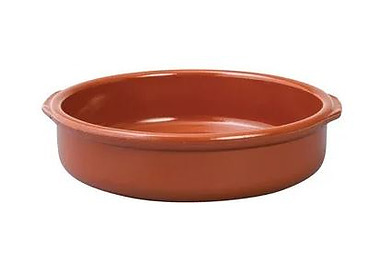 Regas Casserole With Handles Terracotta 170 x 40mm 500ml 24/Ctn