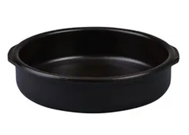 Regas Casserole With Handles Black 170 x 40mm 500ml 24/Ctn