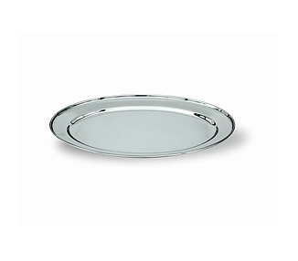 Satinless Steel Oval Platter 400mm 12/Ctn