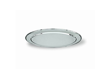 Satinless Steel Oval Platter 400mm 12/Ctn