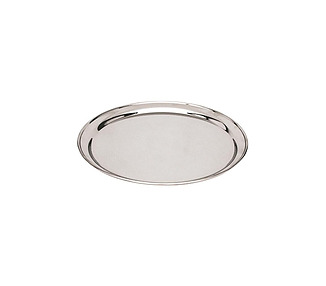 Stainless Steel Round Tray 250mm 12/Ctn