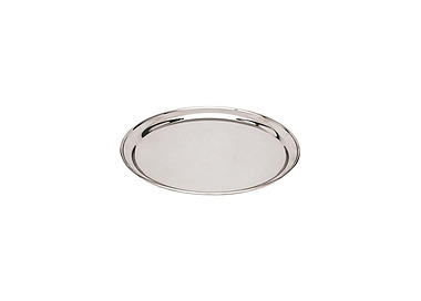 Stainless Steel Round Tray 250mm 12/Ctn