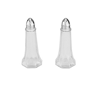 Glass Tower Salt & Pepper Set 72/Ctn